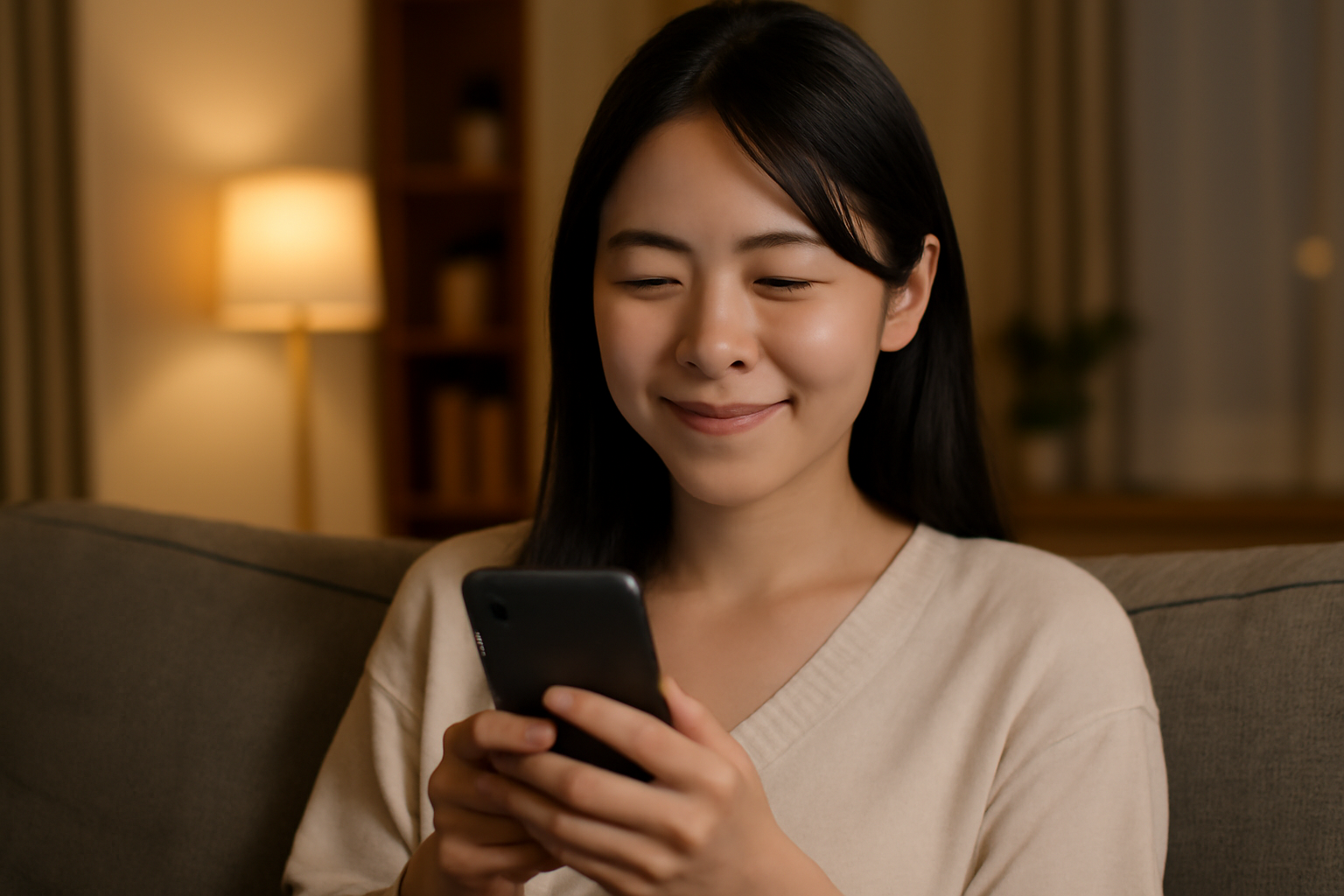 メディカルポストのアフターピルをLINEのオンライン診療で相談する女性のイメージ